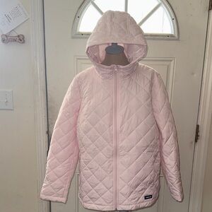 Lands' End Light Pink Quilted Jacket